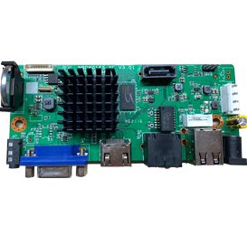 9路4K H.265网络硬盘录像机主板